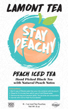 Lamont Peach Iced Tea - 8oz.